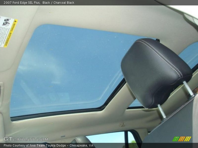 Black / Charcoal Black 2007 Ford Edge SEL Plus