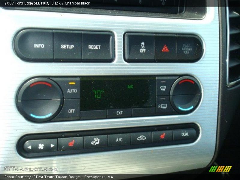 Black / Charcoal Black 2007 Ford Edge SEL Plus