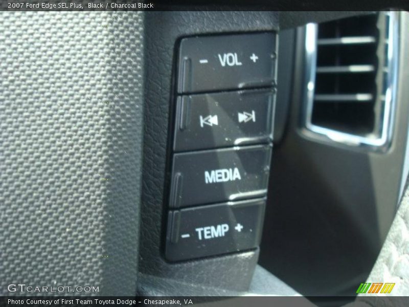 Black / Charcoal Black 2007 Ford Edge SEL Plus