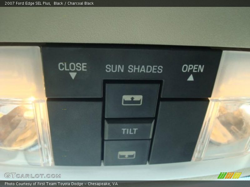 Black / Charcoal Black 2007 Ford Edge SEL Plus