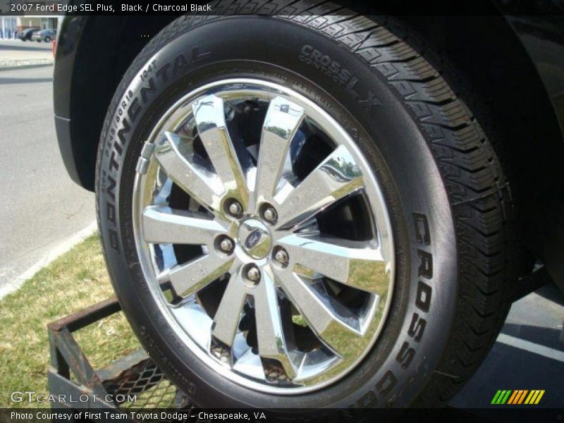 Black / Charcoal Black 2007 Ford Edge SEL Plus