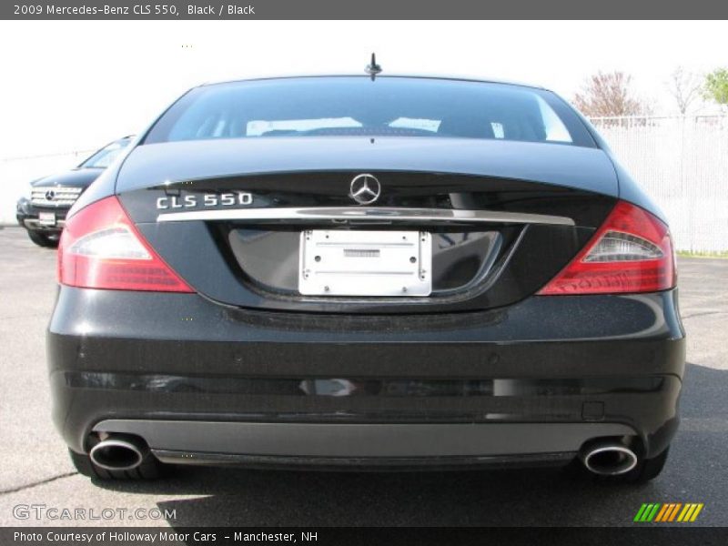 Black / Black 2009 Mercedes-Benz CLS 550