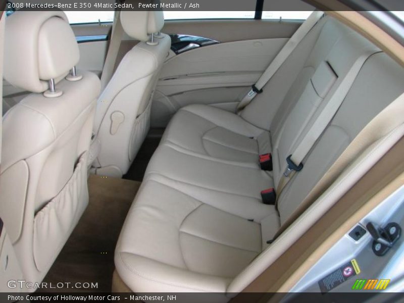Pewter Metallic / Ash 2008 Mercedes-Benz E 350 4Matic Sedan