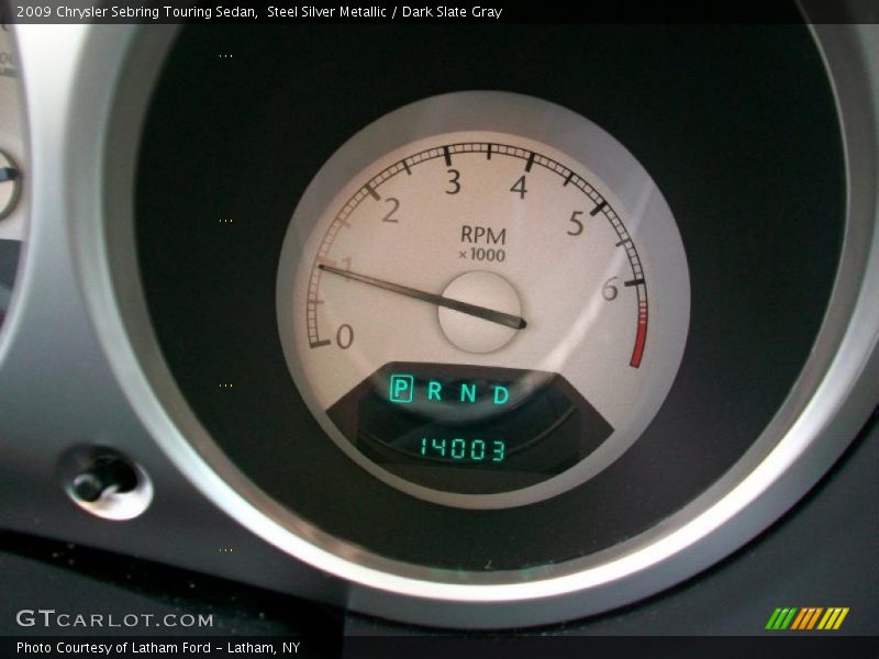 Steel Silver Metallic / Dark Slate Gray 2009 Chrysler Sebring Touring Sedan