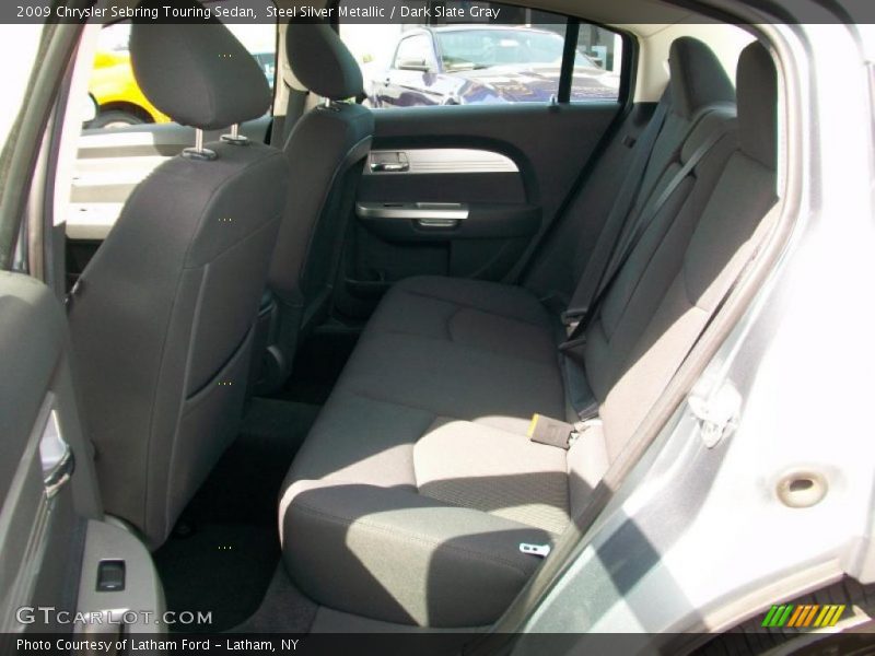 Steel Silver Metallic / Dark Slate Gray 2009 Chrysler Sebring Touring Sedan