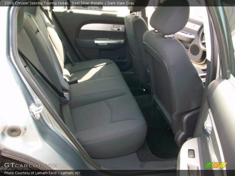 Steel Silver Metallic / Dark Slate Gray 2009 Chrysler Sebring Touring Sedan