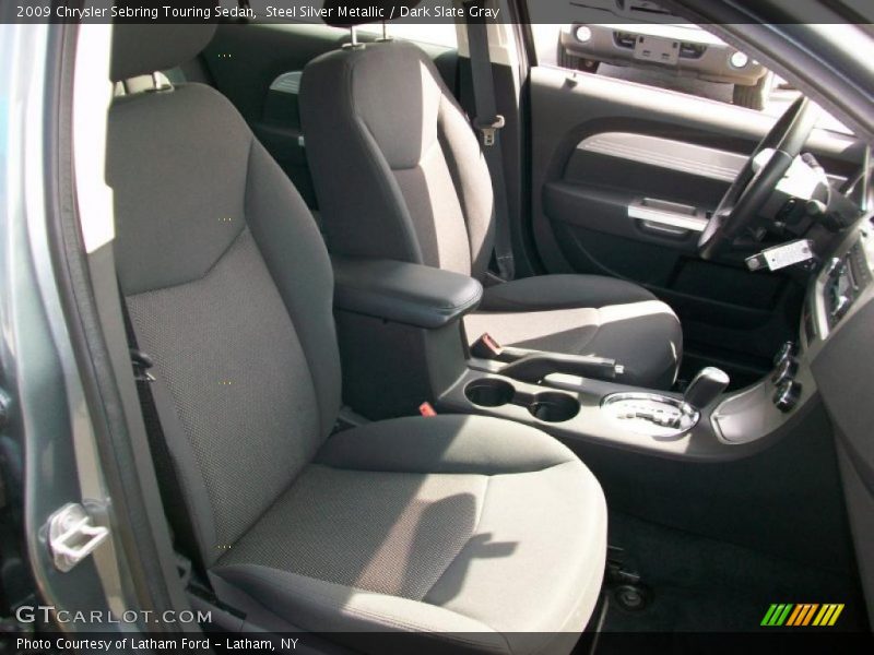 Steel Silver Metallic / Dark Slate Gray 2009 Chrysler Sebring Touring Sedan