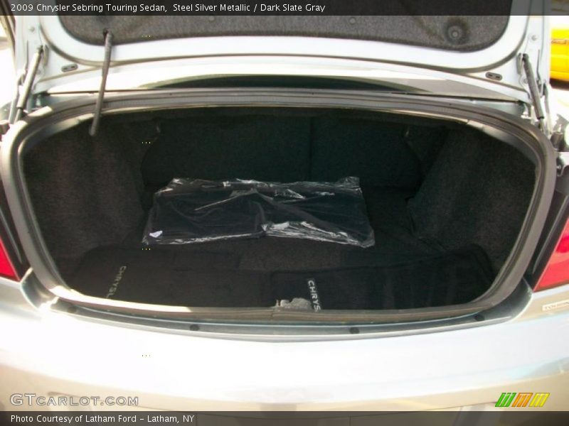 Steel Silver Metallic / Dark Slate Gray 2009 Chrysler Sebring Touring Sedan