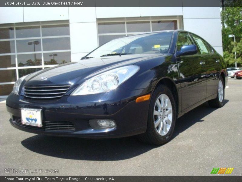 Blue Onyx Pearl / Ivory 2004 Lexus ES 330