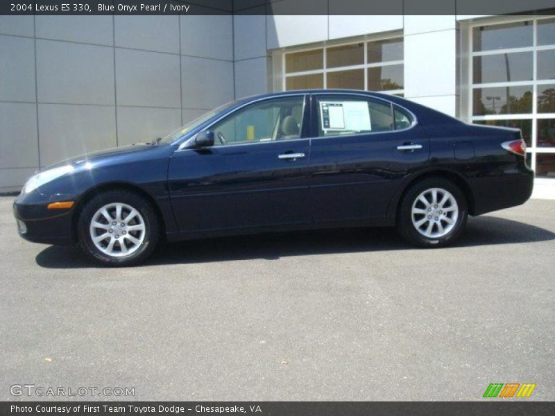 Blue Onyx Pearl / Ivory 2004 Lexus ES 330