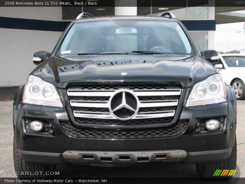 Black / Black 2008 Mercedes-Benz GL 550 4Matic