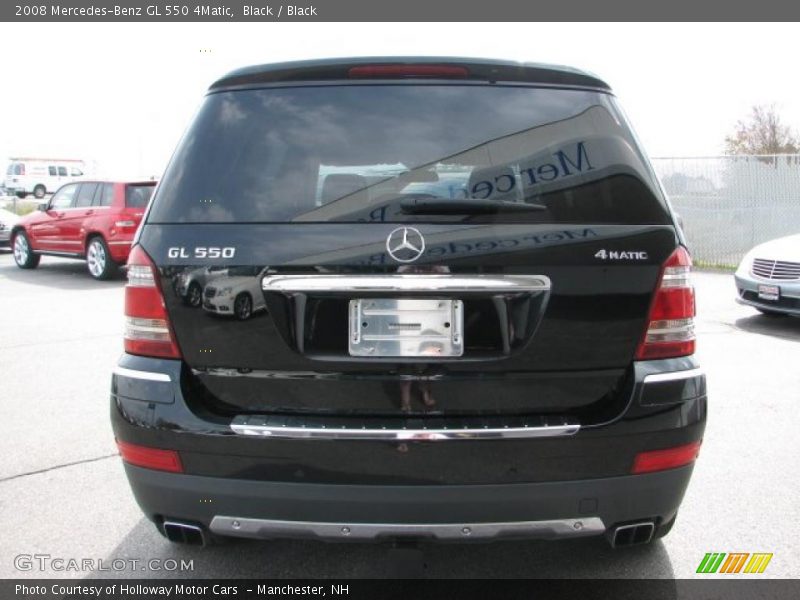 Black / Black 2008 Mercedes-Benz GL 550 4Matic