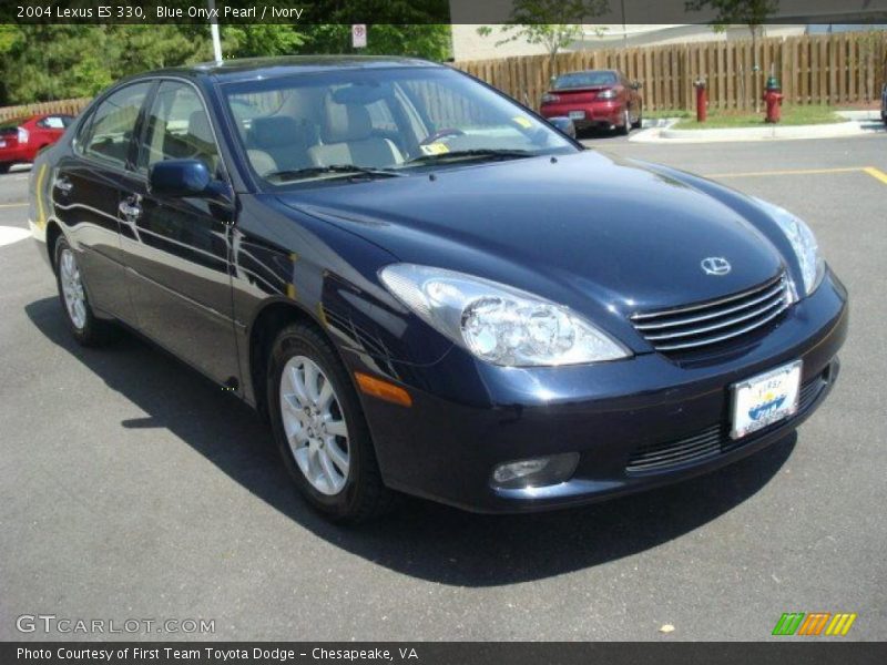 Blue Onyx Pearl / Ivory 2004 Lexus ES 330
