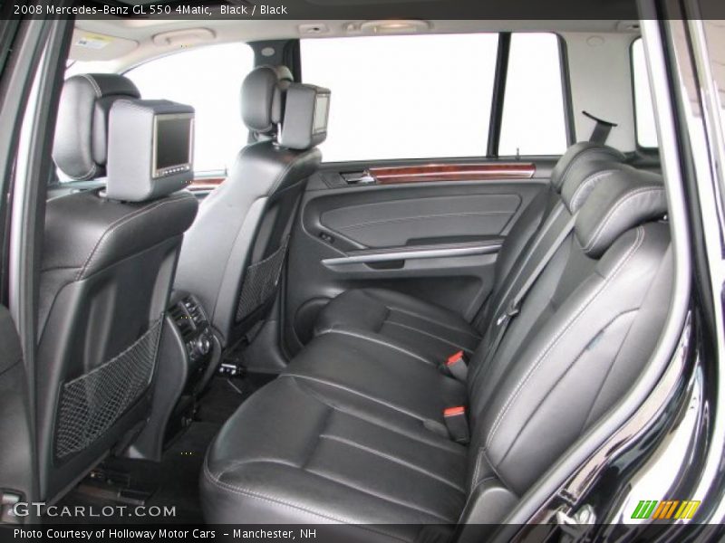 Black / Black 2008 Mercedes-Benz GL 550 4Matic