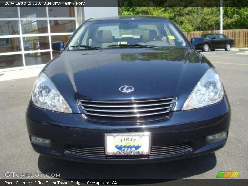 Blue Onyx Pearl / Ivory 2004 Lexus ES 330