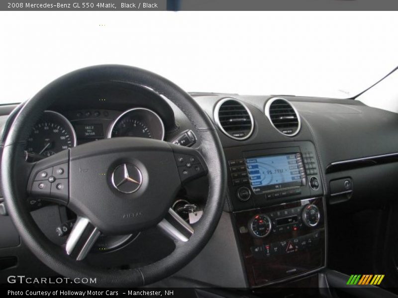 Black / Black 2008 Mercedes-Benz GL 550 4Matic