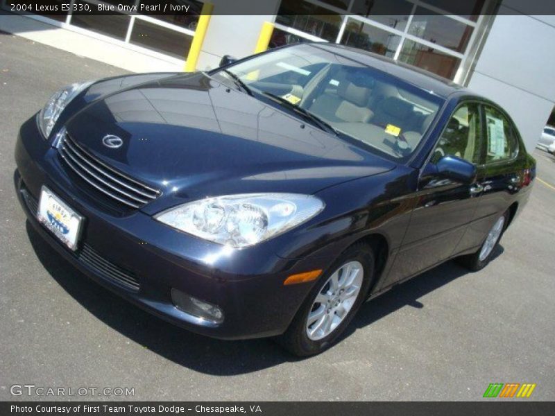 Blue Onyx Pearl / Ivory 2004 Lexus ES 330