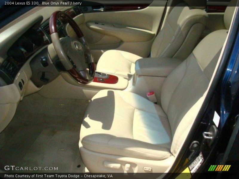 Blue Onyx Pearl / Ivory 2004 Lexus ES 330