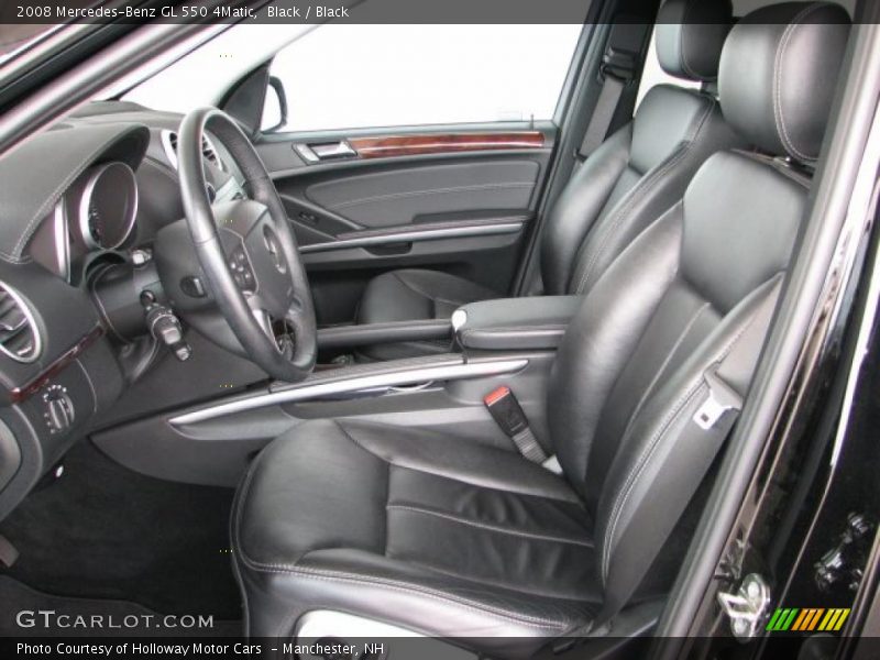 Black / Black 2008 Mercedes-Benz GL 550 4Matic