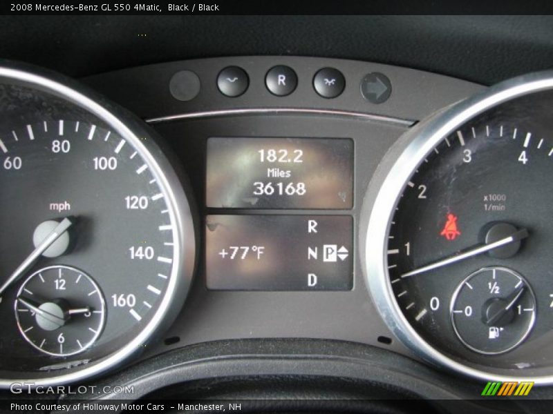 Black / Black 2008 Mercedes-Benz GL 550 4Matic