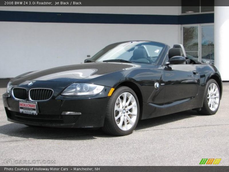 Jet Black / Black 2008 BMW Z4 3.0i Roadster