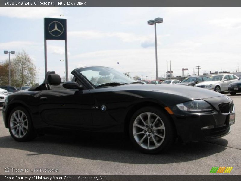 Jet Black / Black 2008 BMW Z4 3.0i Roadster