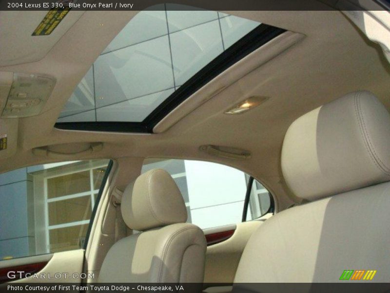 Blue Onyx Pearl / Ivory 2004 Lexus ES 330