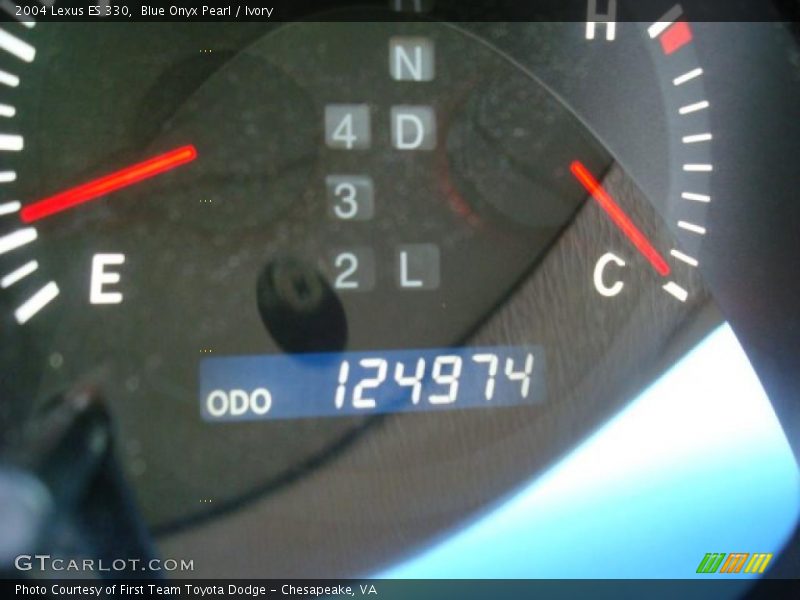 Blue Onyx Pearl / Ivory 2004 Lexus ES 330