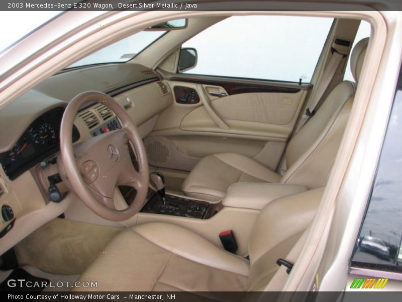 Desert Silver Metallic / Java 2003 Mercedes-Benz E 320 Wagon