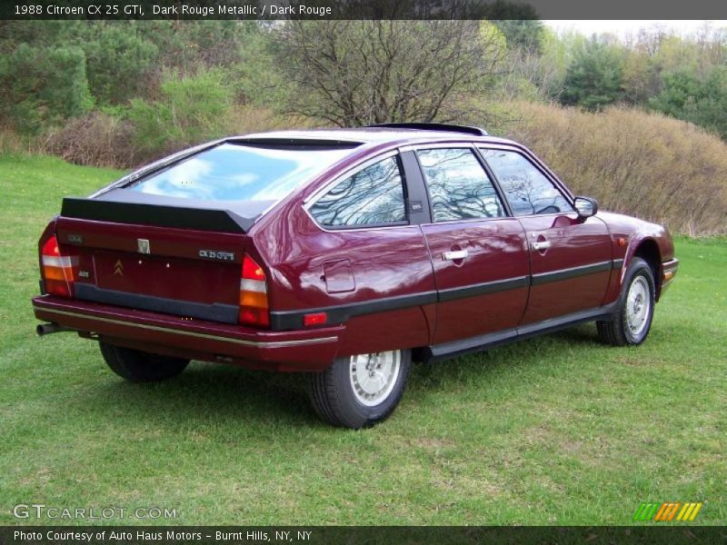 Dark Rouge Metallic / Dark Rouge 1988 Citroen CX 25 GTi