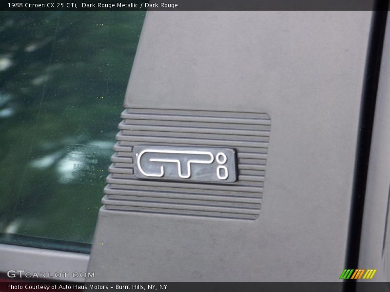  1988 CX 25 GTi Logo