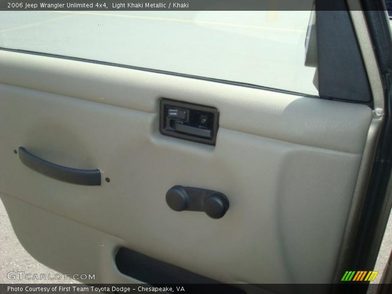Light Khaki Metallic / Khaki 2006 Jeep Wrangler Unlimited 4x4