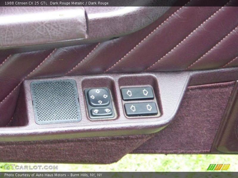 Controls of 1988 CX 25 GTi