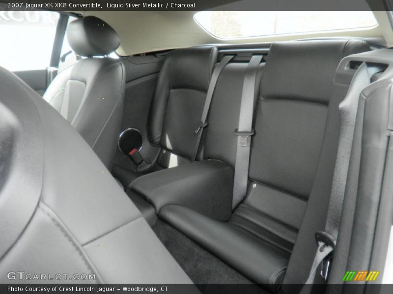 Liquid Silver Metallic / Charcoal 2007 Jaguar XK XK8 Convertible