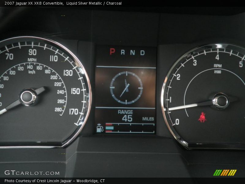 Liquid Silver Metallic / Charcoal 2007 Jaguar XK XK8 Convertible