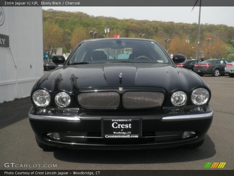 Ebony Black / Charcoal 2004 Jaguar XJ XJR