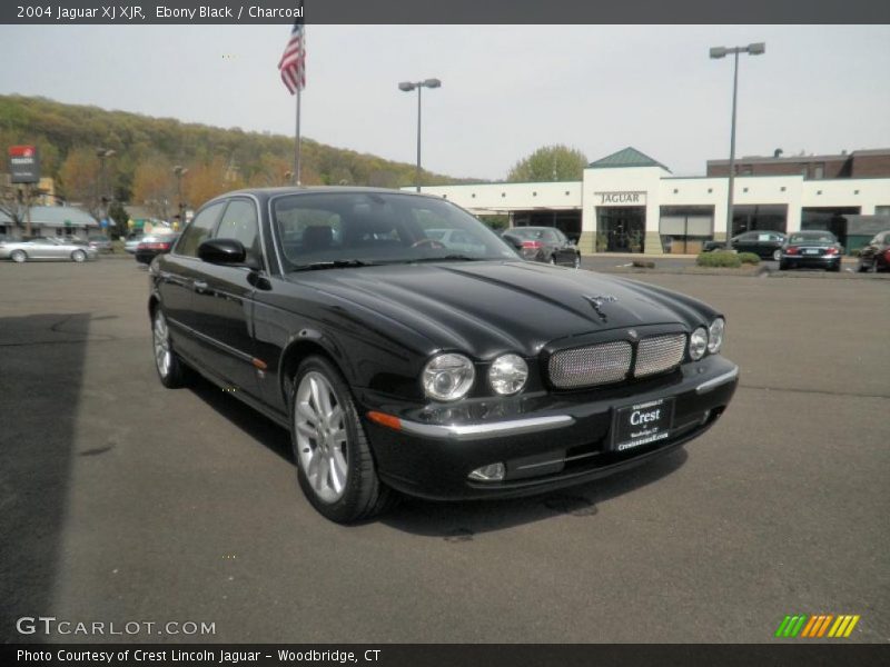 Ebony Black / Charcoal 2004 Jaguar XJ XJR