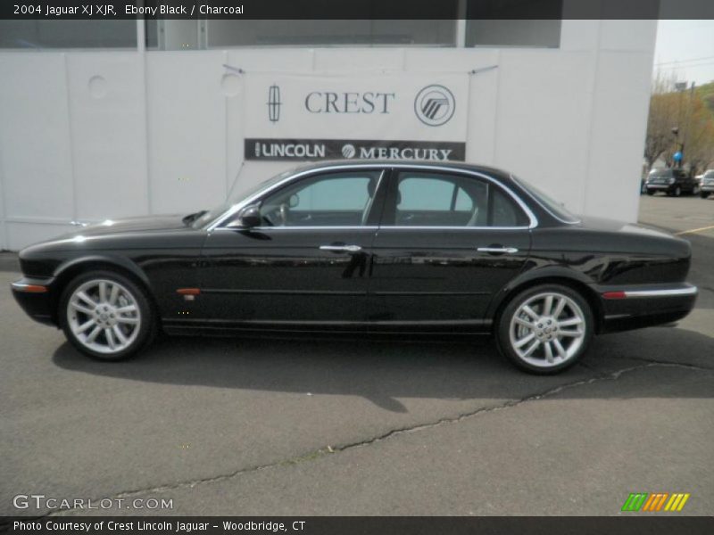 Ebony Black / Charcoal 2004 Jaguar XJ XJR