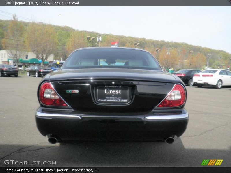 Ebony Black / Charcoal 2004 Jaguar XJ XJR