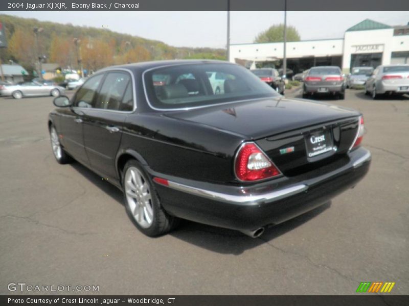 Ebony Black / Charcoal 2004 Jaguar XJ XJR