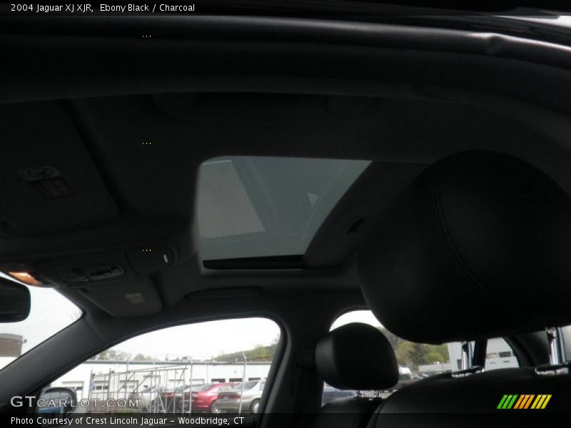 Ebony Black / Charcoal 2004 Jaguar XJ XJR