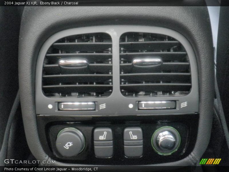 Ebony Black / Charcoal 2004 Jaguar XJ XJR