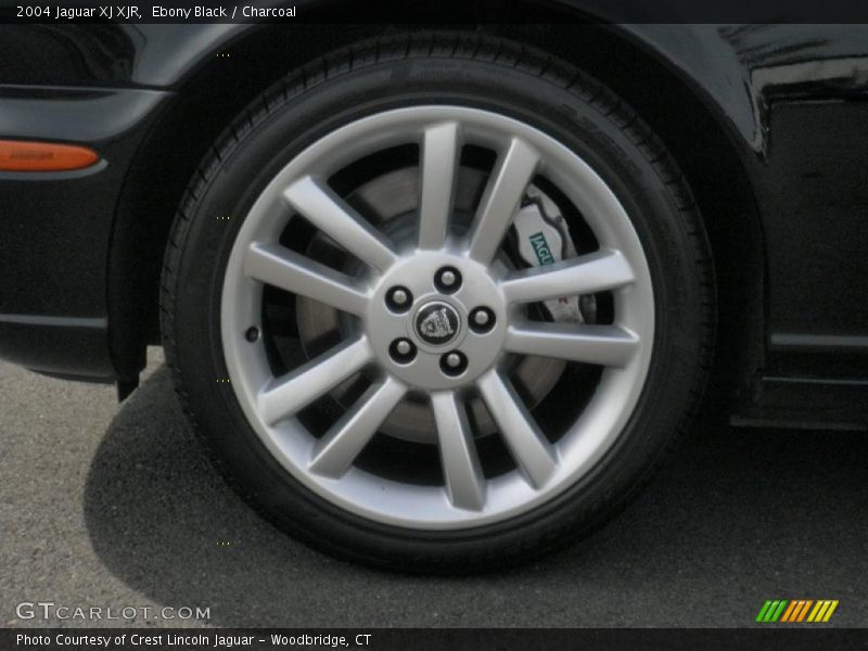 Ebony Black / Charcoal 2004 Jaguar XJ XJR