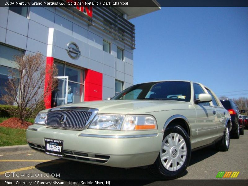 Gold Ash Metallic / Dark Charcoal 2004 Mercury Grand Marquis GS