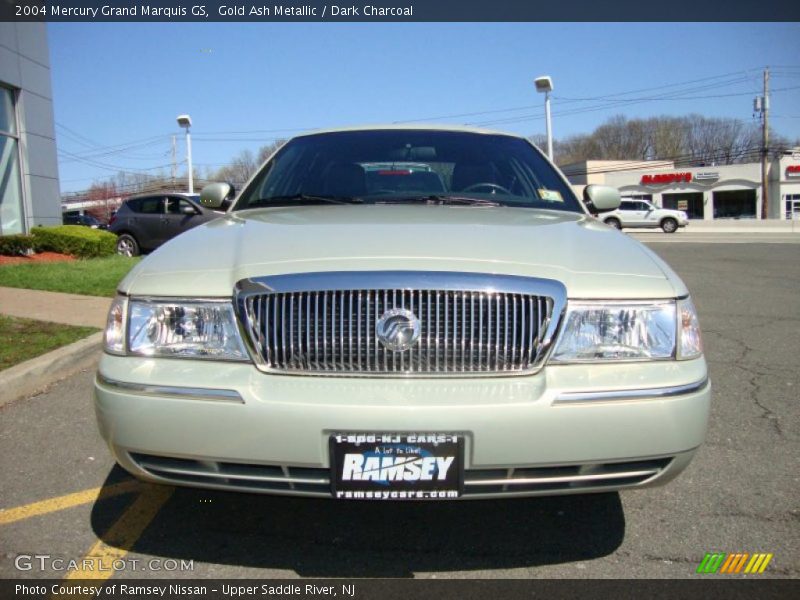 Gold Ash Metallic / Dark Charcoal 2004 Mercury Grand Marquis GS