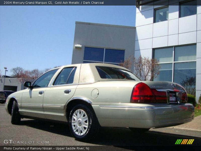 Gold Ash Metallic / Dark Charcoal 2004 Mercury Grand Marquis GS