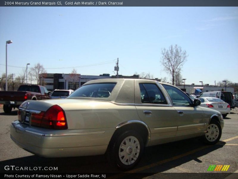 Gold Ash Metallic / Dark Charcoal 2004 Mercury Grand Marquis GS
