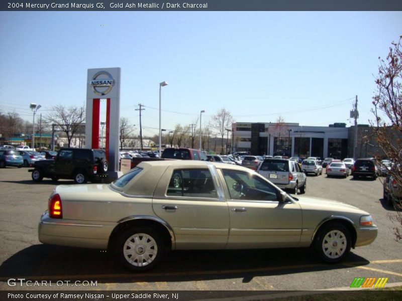 Gold Ash Metallic / Dark Charcoal 2004 Mercury Grand Marquis GS