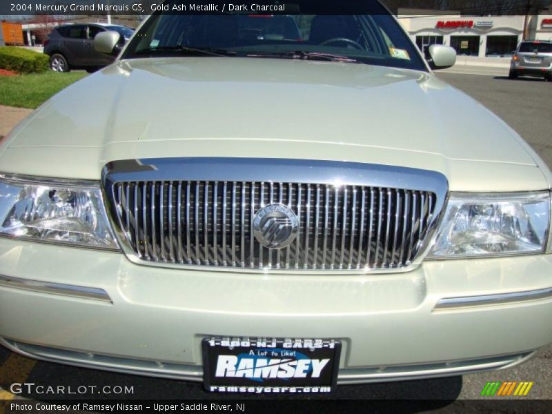 Gold Ash Metallic / Dark Charcoal 2004 Mercury Grand Marquis GS