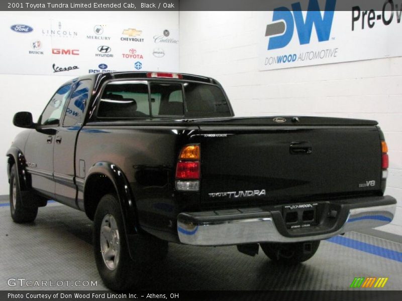 Black / Oak 2001 Toyota Tundra Limited Extended Cab